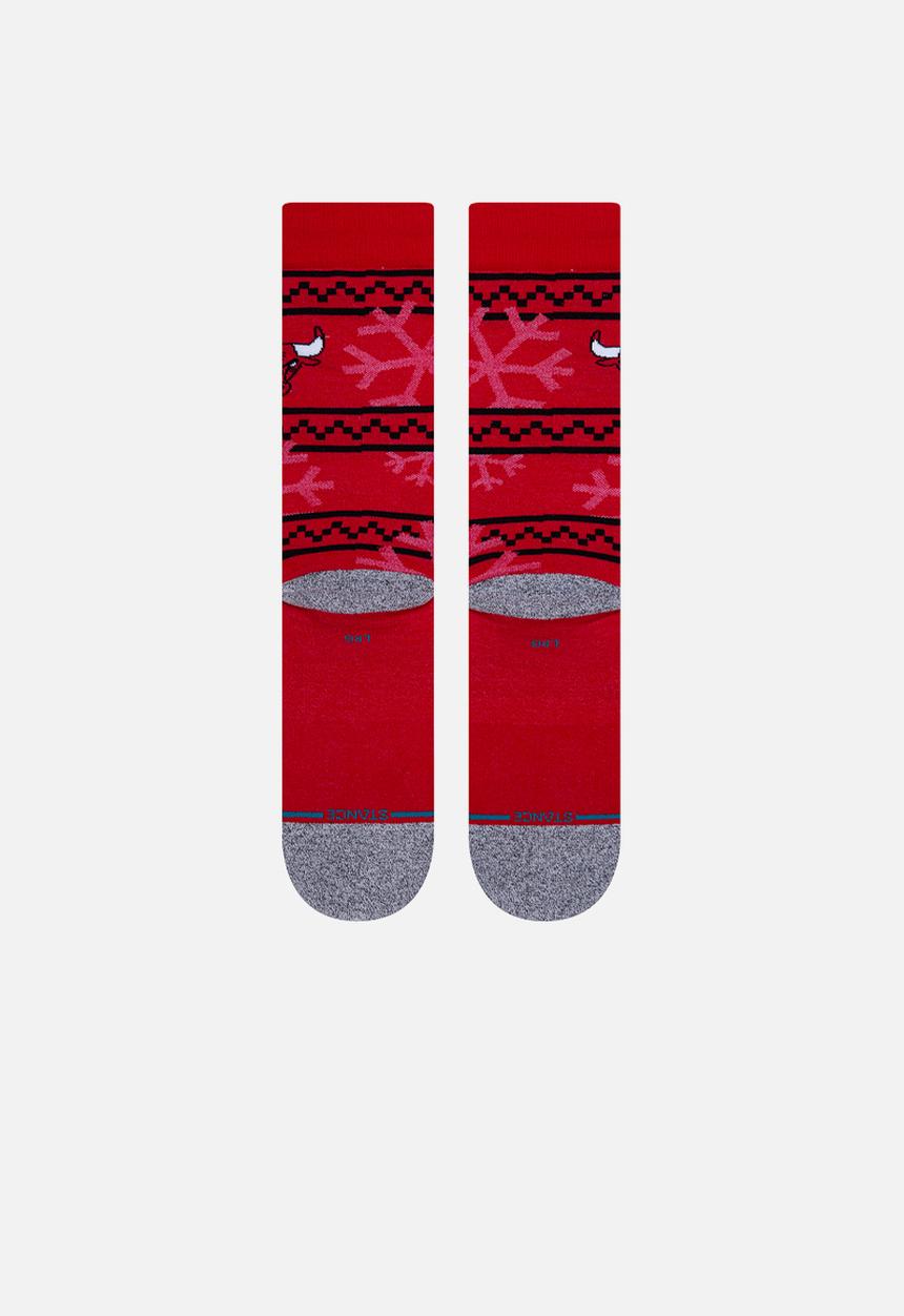 Stance Socks - Bulls frosted 2 - nba - red