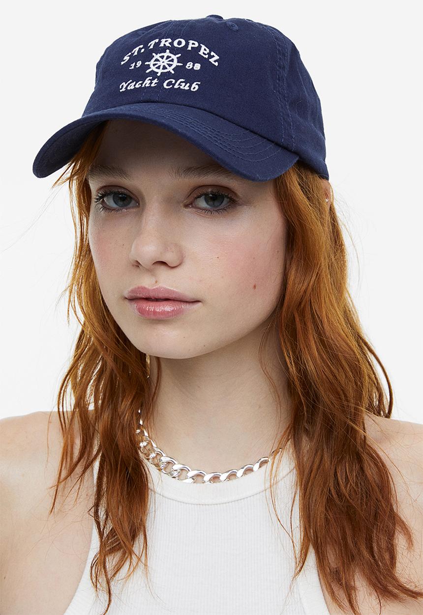 H&M - Cap - navy 