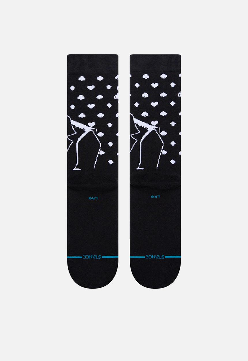 Stance Socks - The joker - black