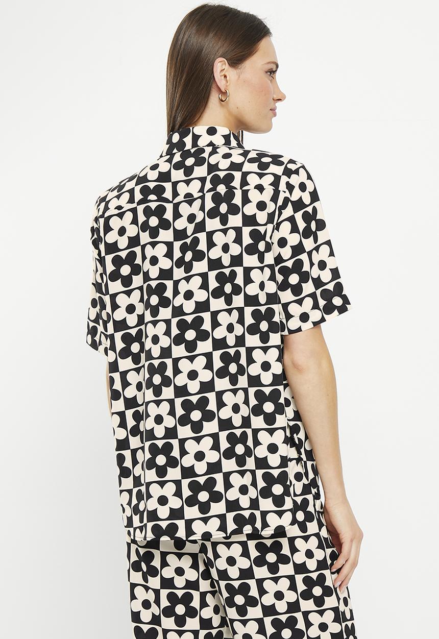 Me&B - Tailored shirt - 60s daisy