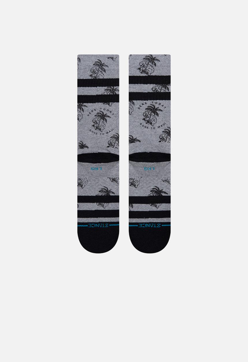 Stance Socks - Gone to maui - heather grey