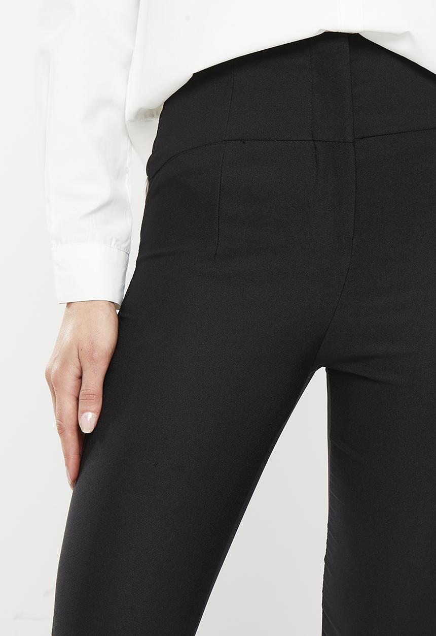 Trendyol - Cigarette pants - black