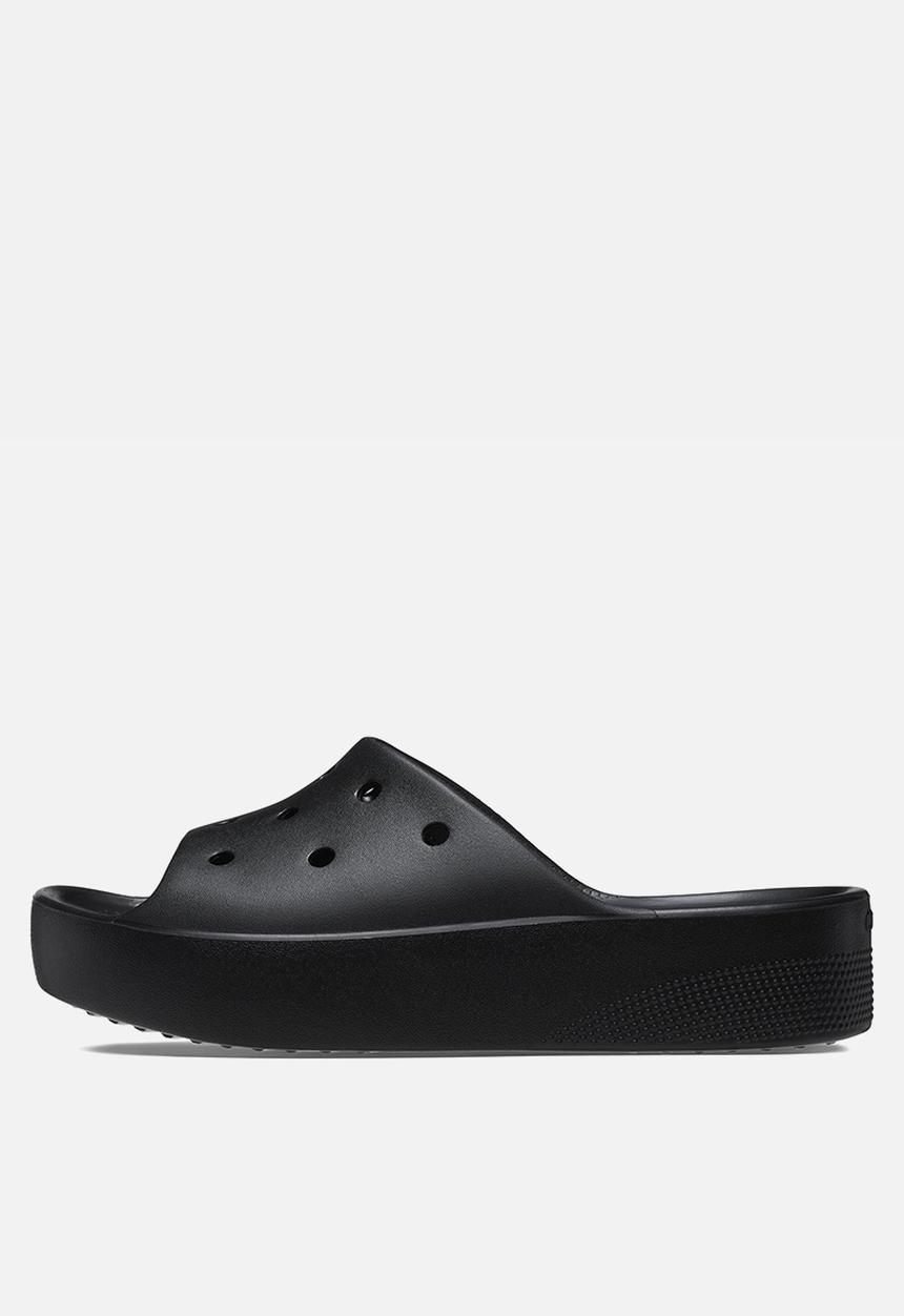 Crocs - Classic platform slide - black