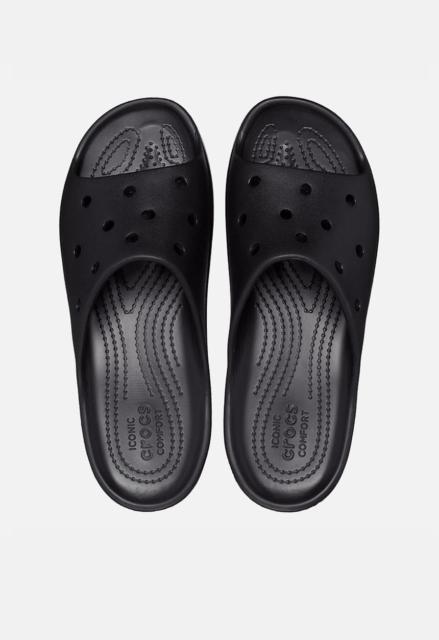 Crocs - Classic platform slide - black