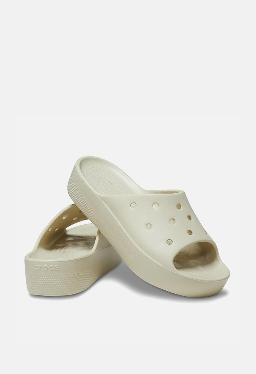 Crocs - Classic platform slide - bone