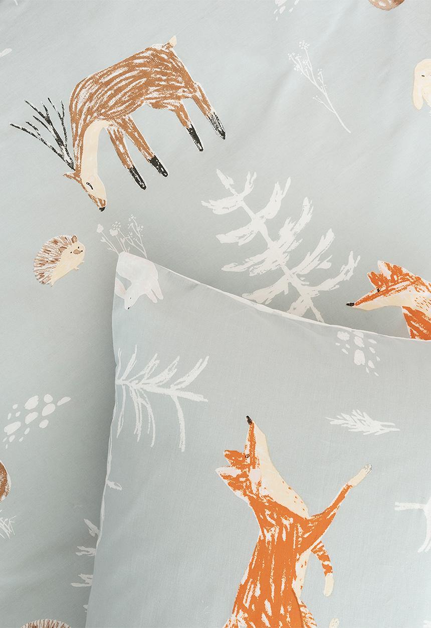 Linen House - Winter woods duvet cover - multi