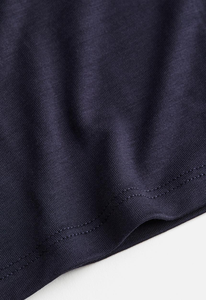 H&M - V-neck t-shirt - dark blue