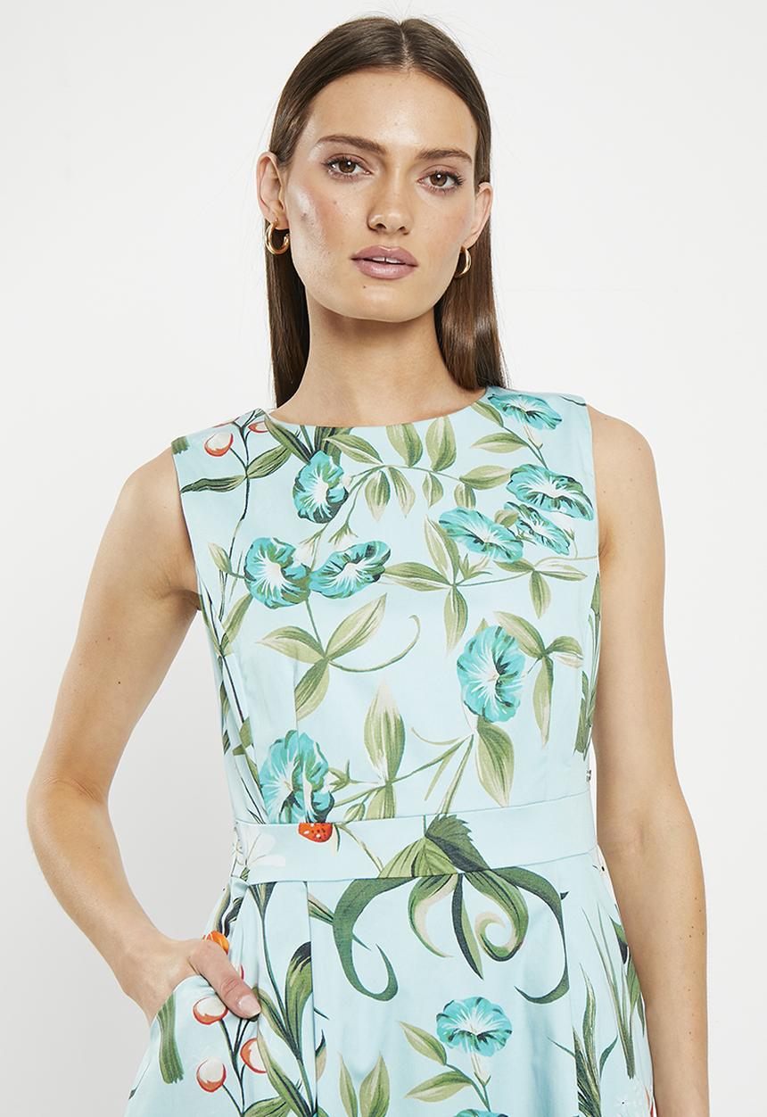 Pringle of Scotland - Pringle mira dress - blue