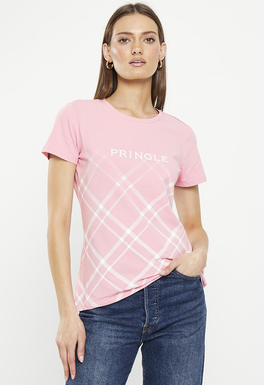 Pringle of Scotland - Pringle lilian tee - pink
