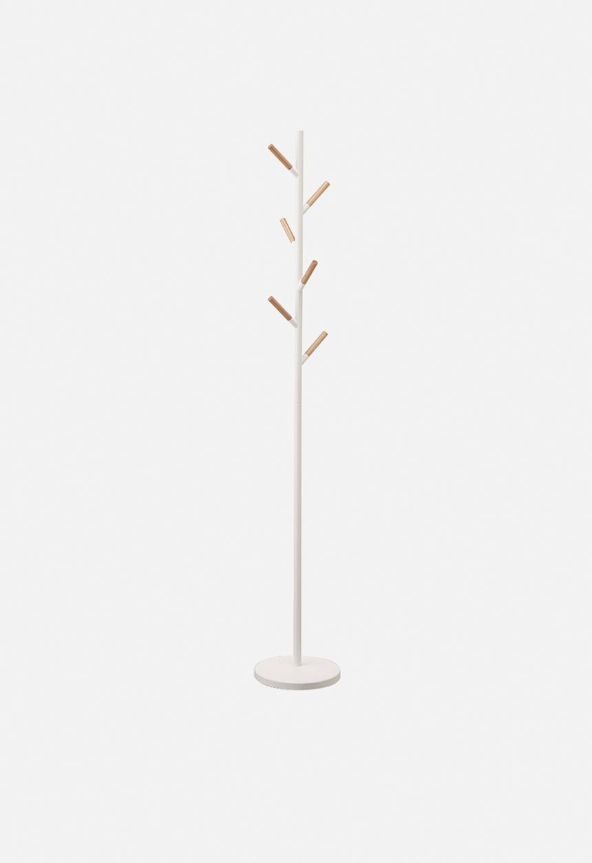 Yamazaki - Plain coat hanger - white
