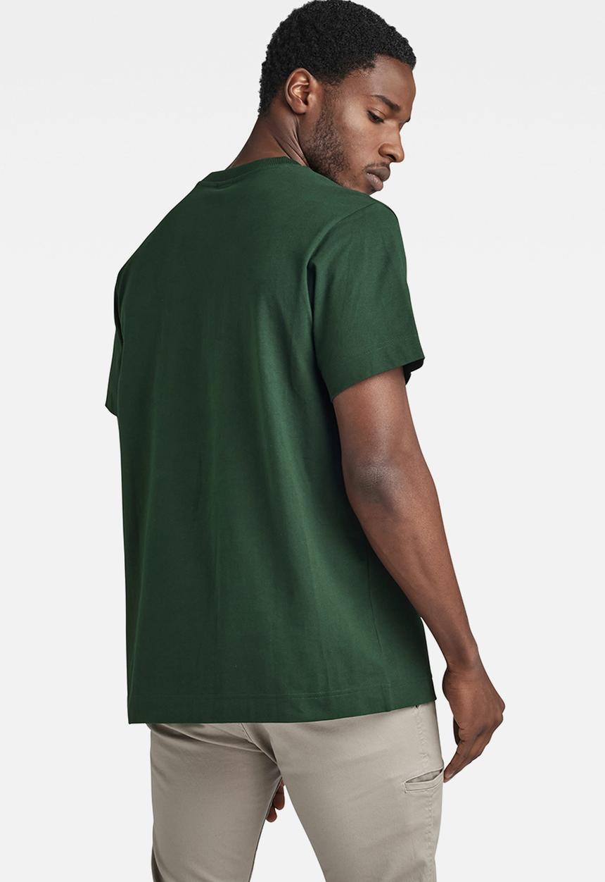 G-STAR - Essential loose r t Signe jersey o - laub