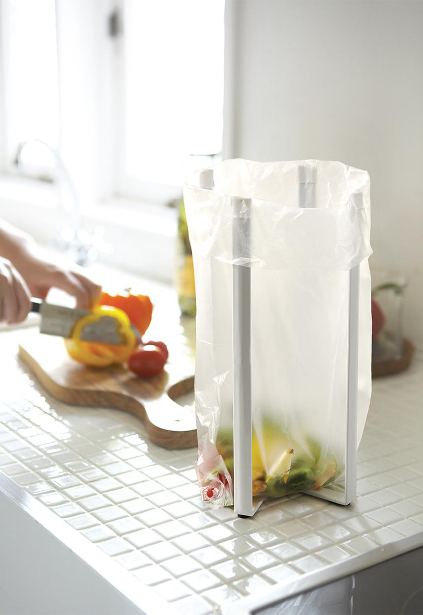 Yamazaki - Tower kitchen multi use stand - white