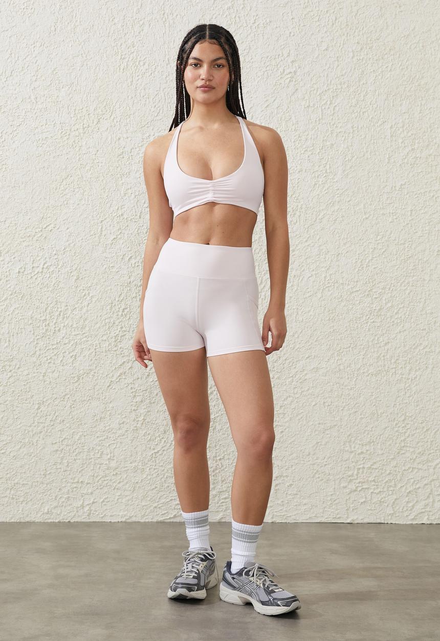 Cotton On - Ultra luxe strappy back crop - posie pink
