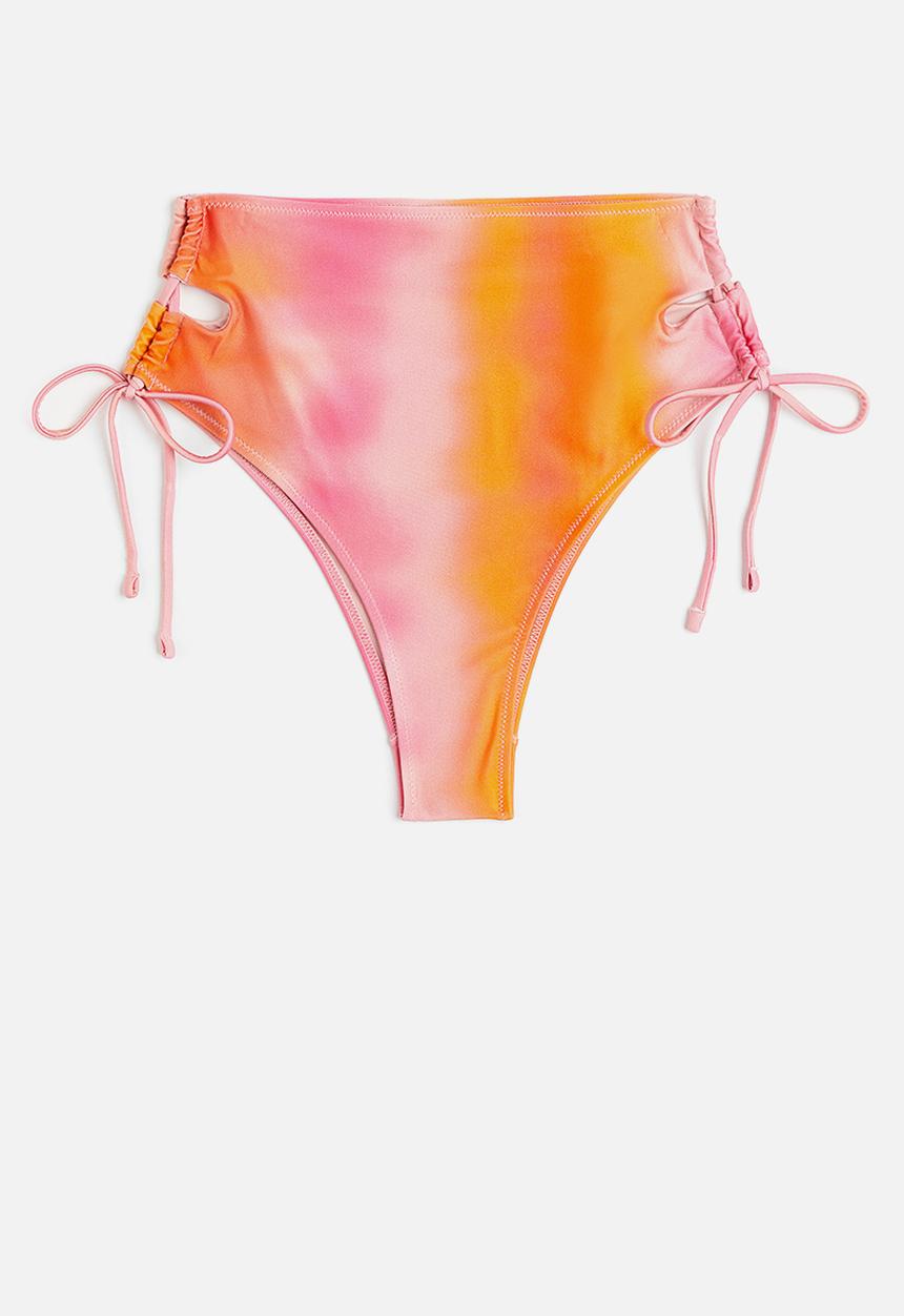 H&M - Brazilian bikini bottoms - pink & orange 