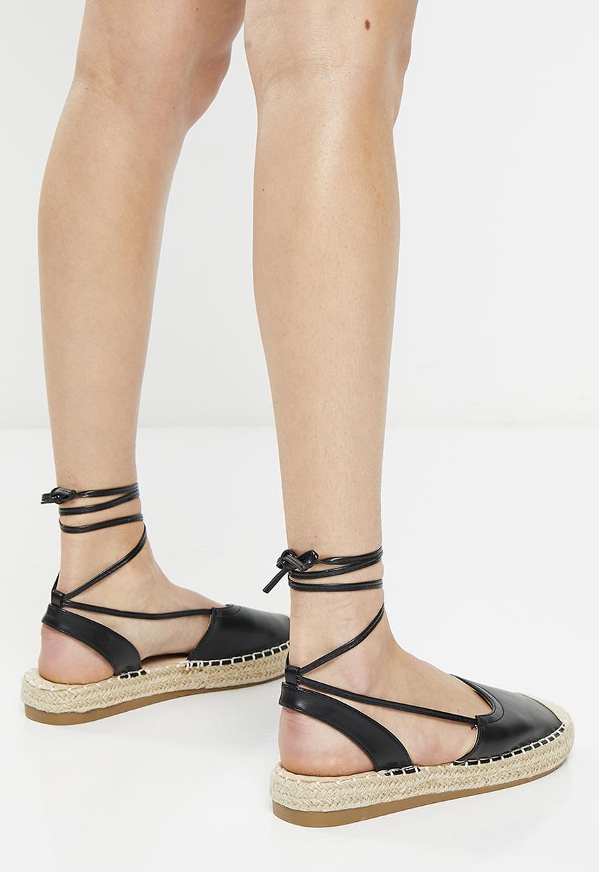 Superbalist - Layla espadrille - black