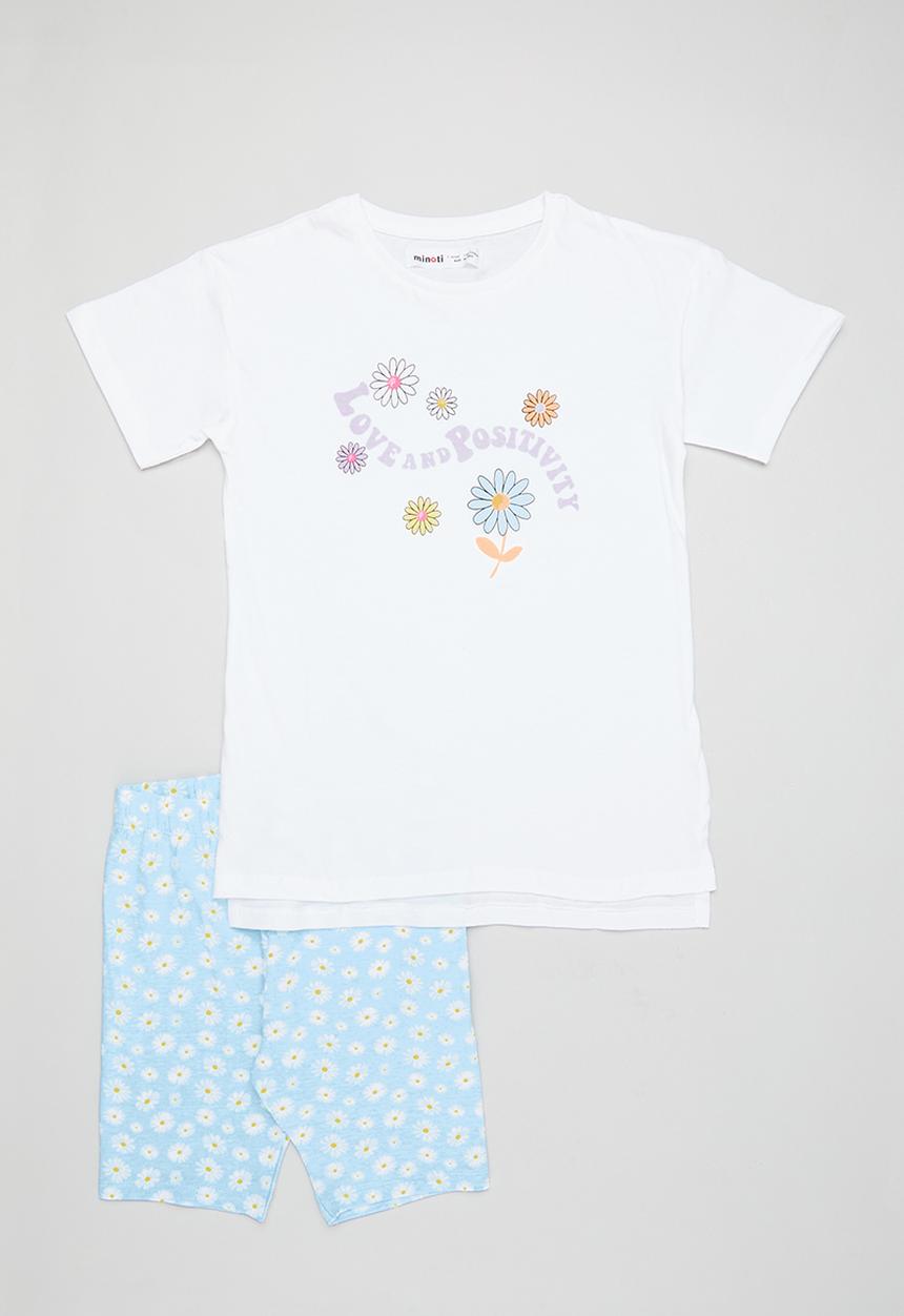 MINOTI - T-shirt & short set - blue