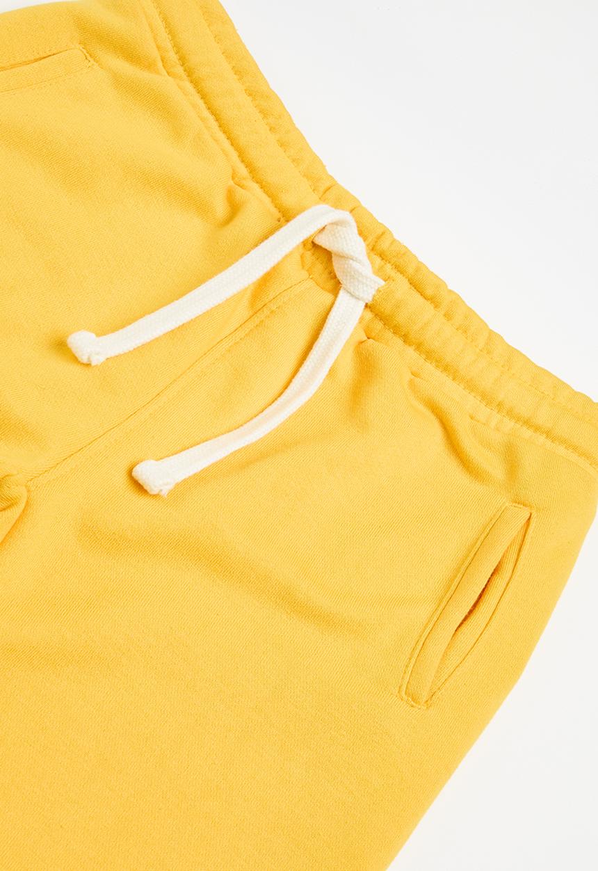 MINOTI - Boys jersey tee & fleece short - yellow