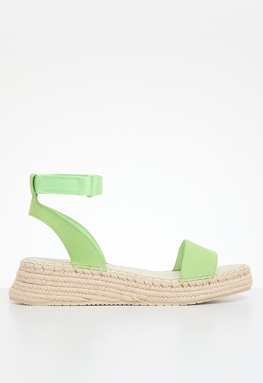 Calvin Klein - Sporty wedge rope su con - live mist 