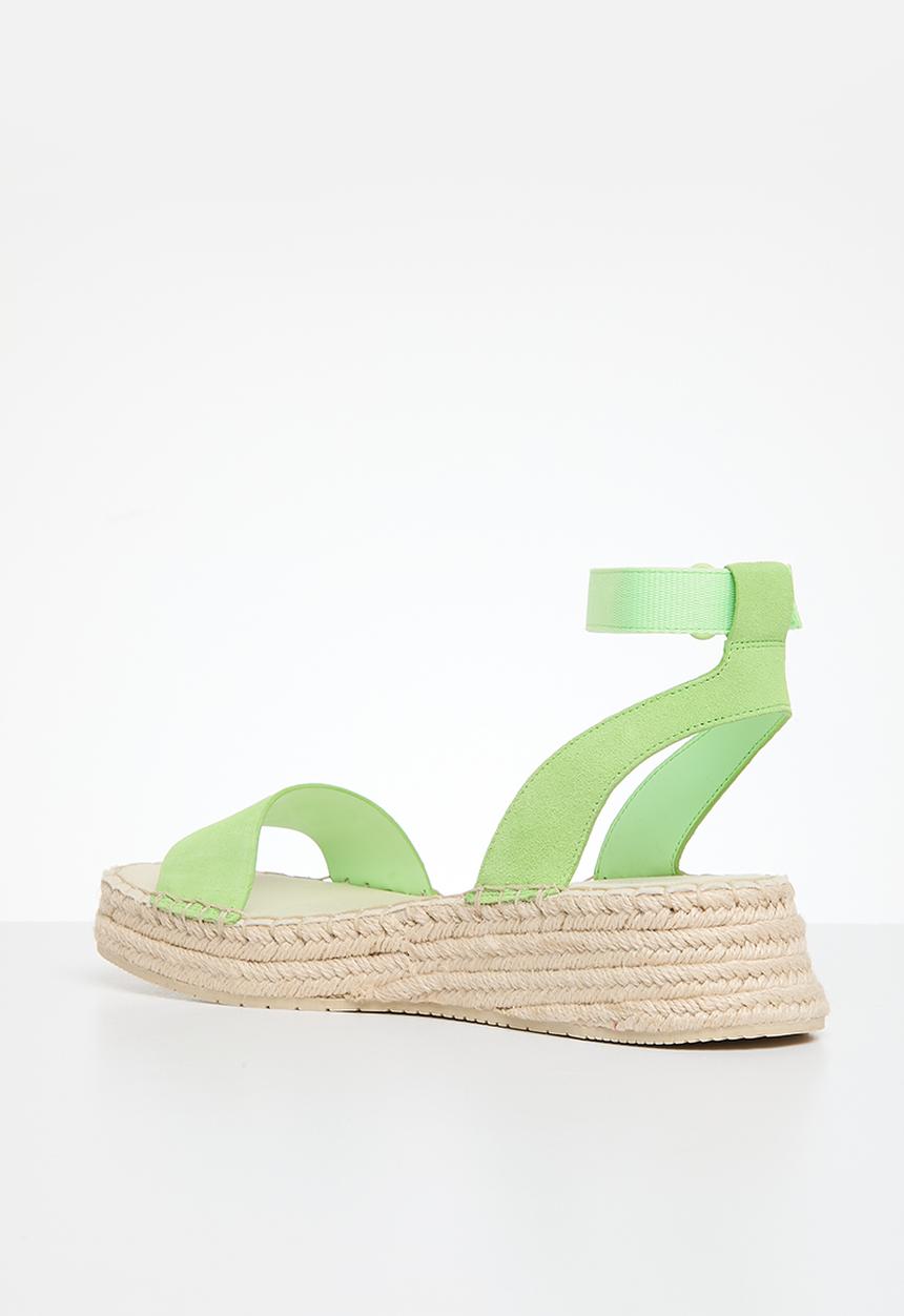 Calvin Klein - Sporty wedge rope su con - live mist 