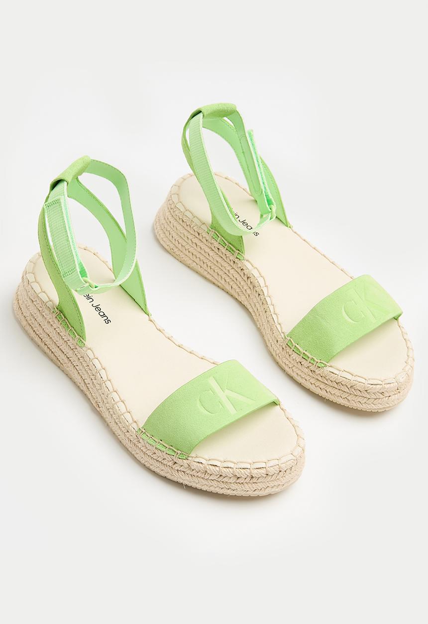 Calvin Klein - Sporty wedge rope su con - live mist 