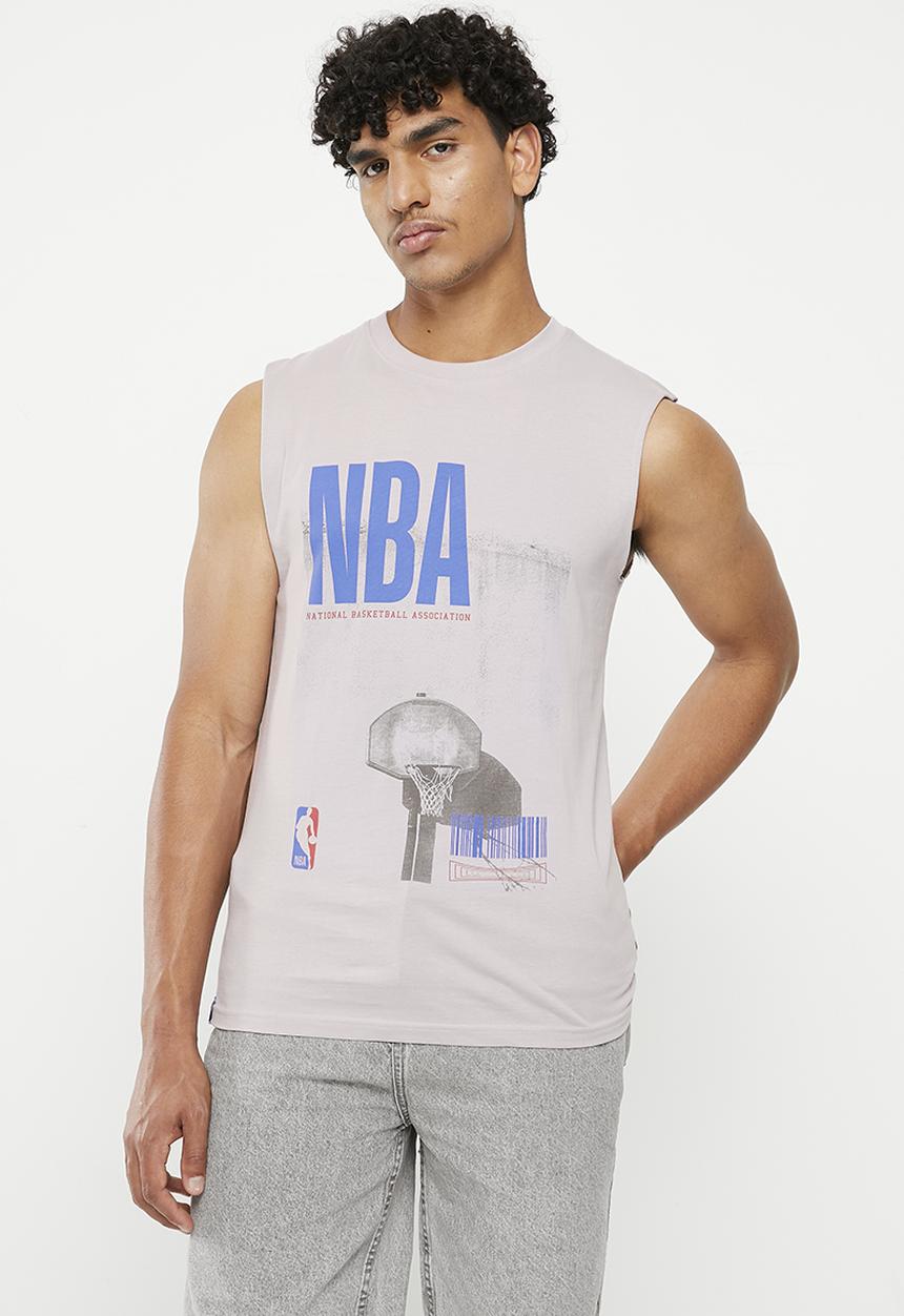 NBA - Men's court tank nba - lilac