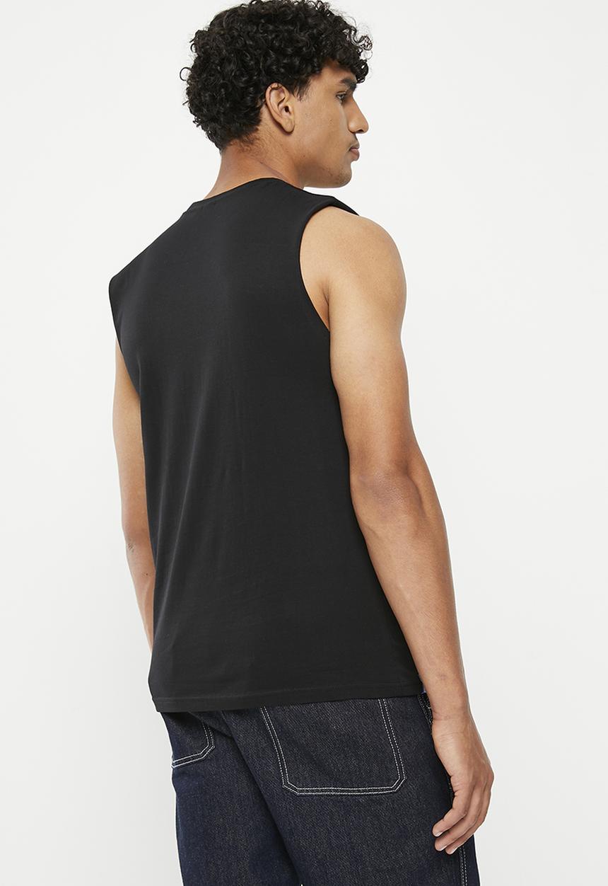 NBA - Men's court tank chicago bulls - black