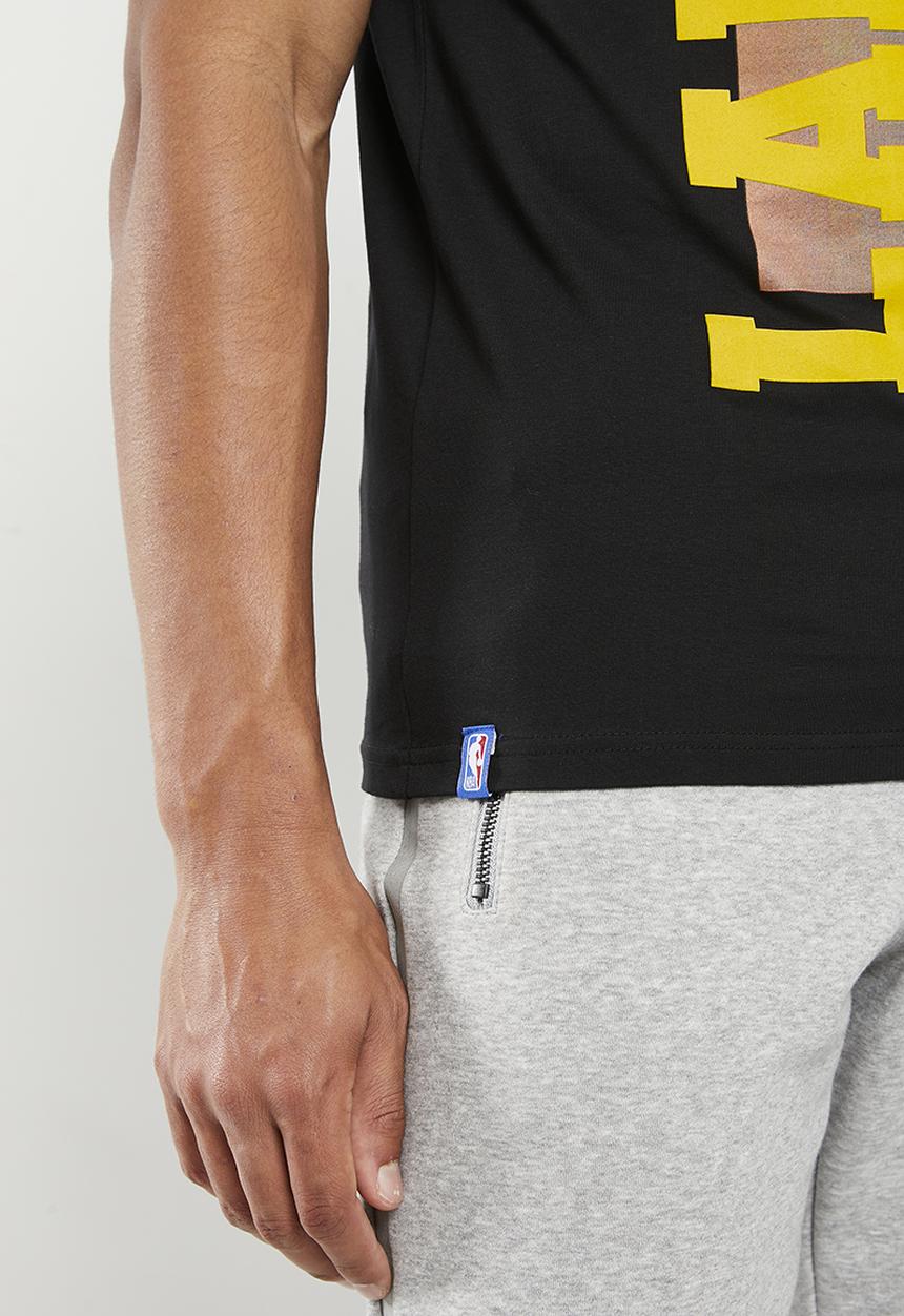 NBA - Men's court tank lakers - black