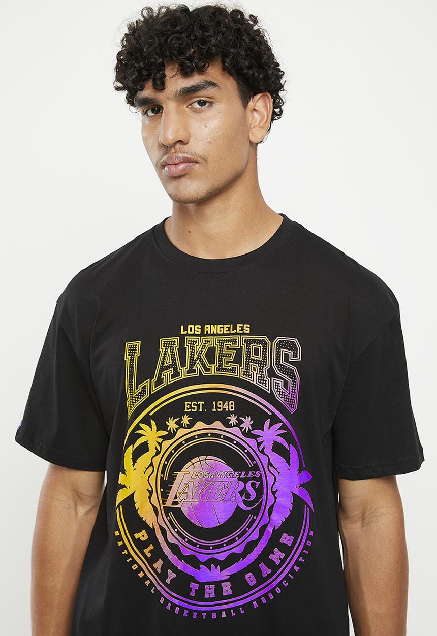 NBA - Men's giant o tee lakers - black