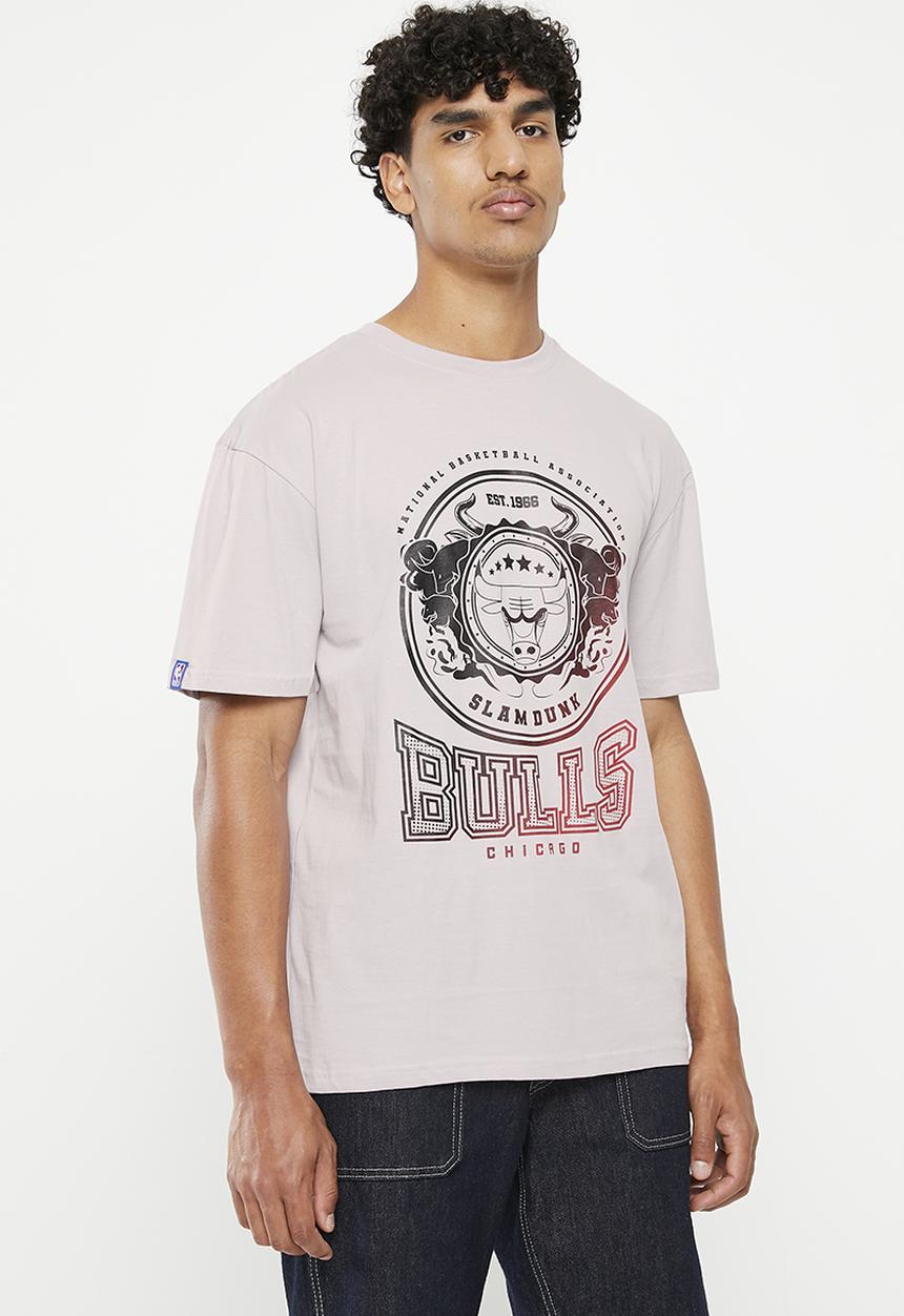 NBA - Men's giant o tee chicago bulls - lilac