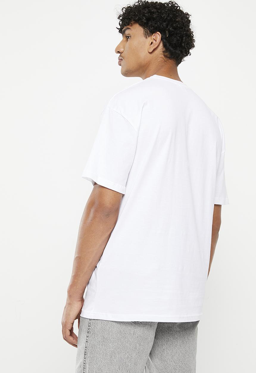 NBA - Men's giant o tee nba - white 