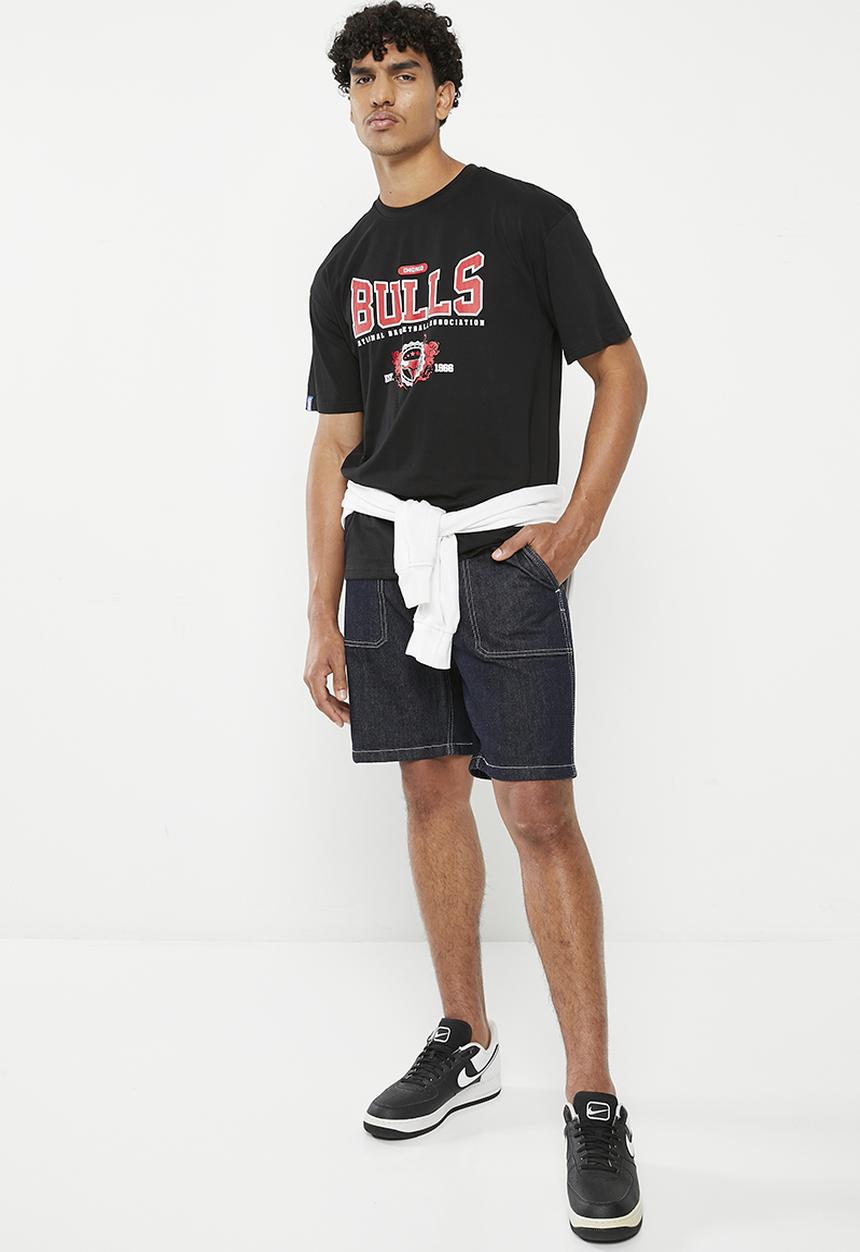 NBA - Men's giant o tee chicago bulls - black