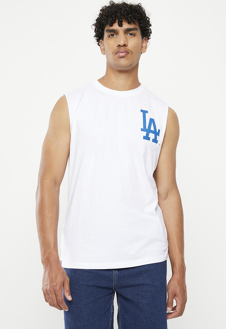 MLB - Men's intro vest la dodgers - white 
