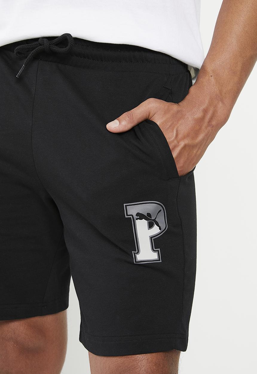 PUMA - Puma squad shorts 8" - black 