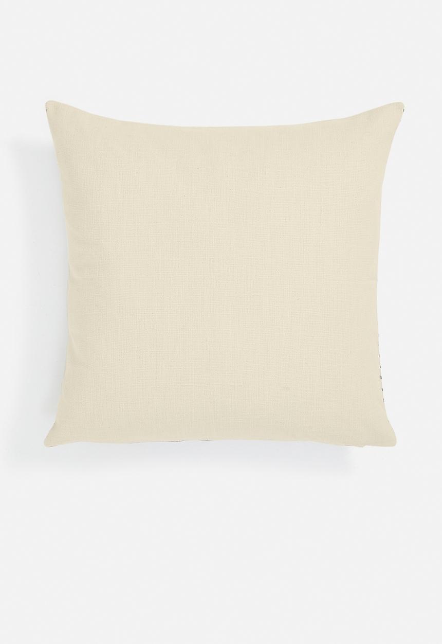 Hertex Haus - Border fence cushion cover - oyster