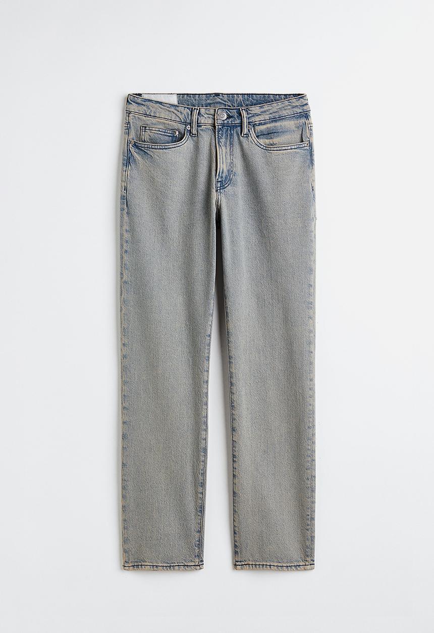 H&M - Straight regular jeans - pale denim blue 