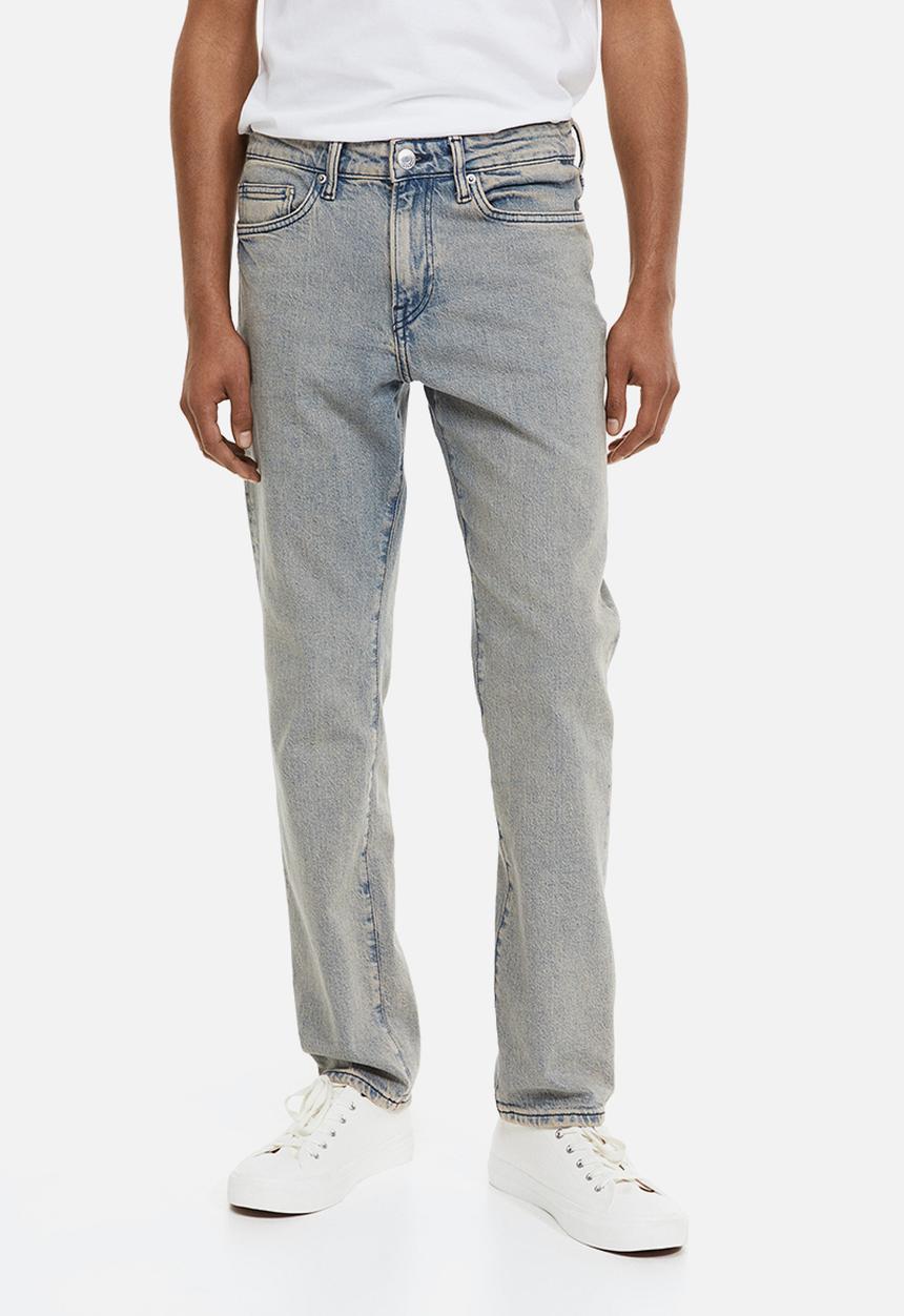 H&M - Straight regular jeans - pale denim blue 