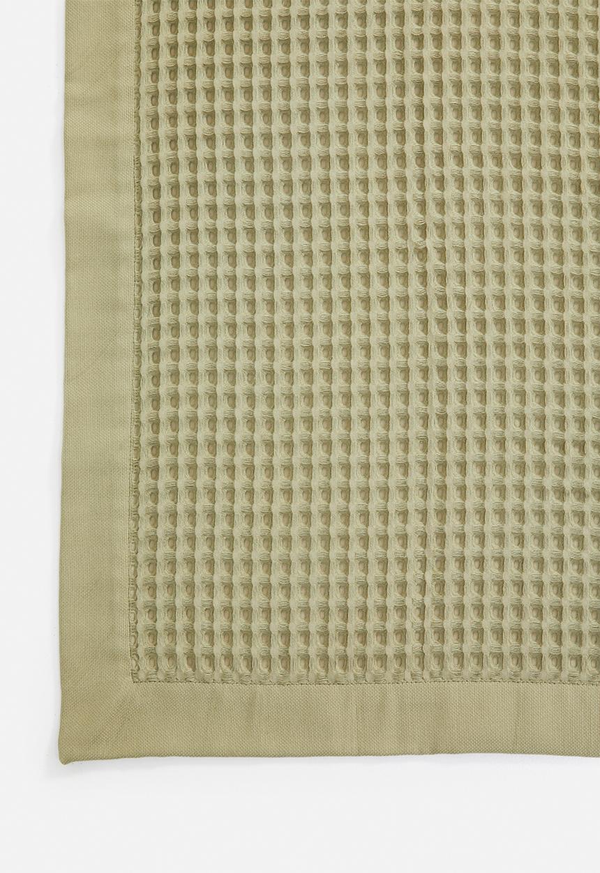 Hertex Haus - Honeycomb turkish cotton throw - leaflet