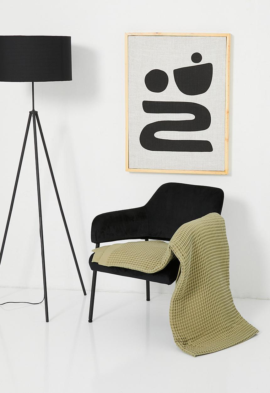 Hertex Haus - Honeycomb turkish cotton throw - leaflet