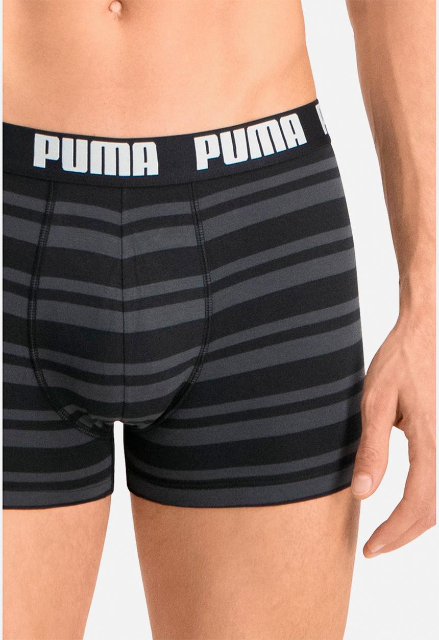 PUMA - Puma heritage stripe boxer 2p - black