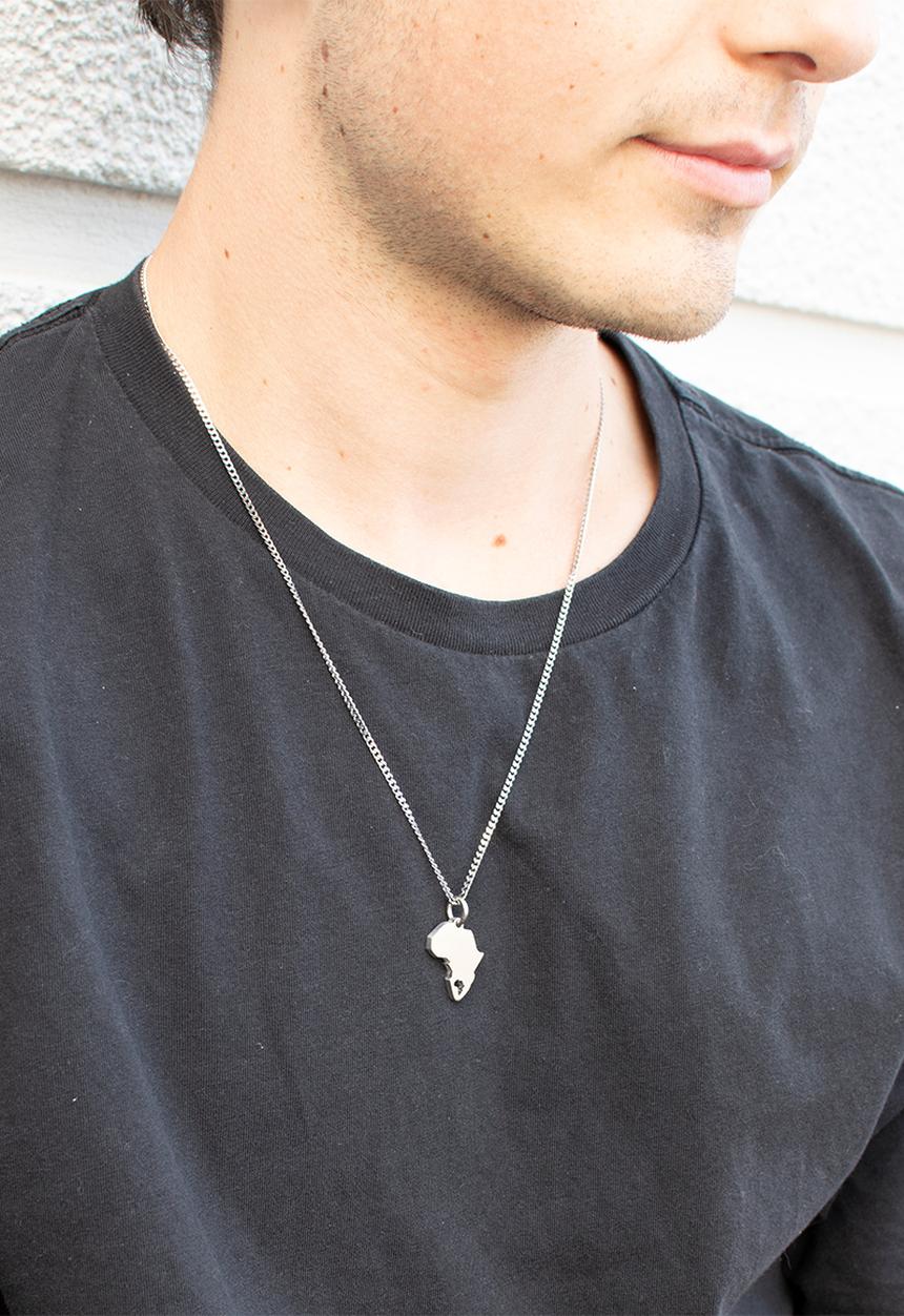 Dan Fuller Jewellery - Africa in Africa Necklace - Silver