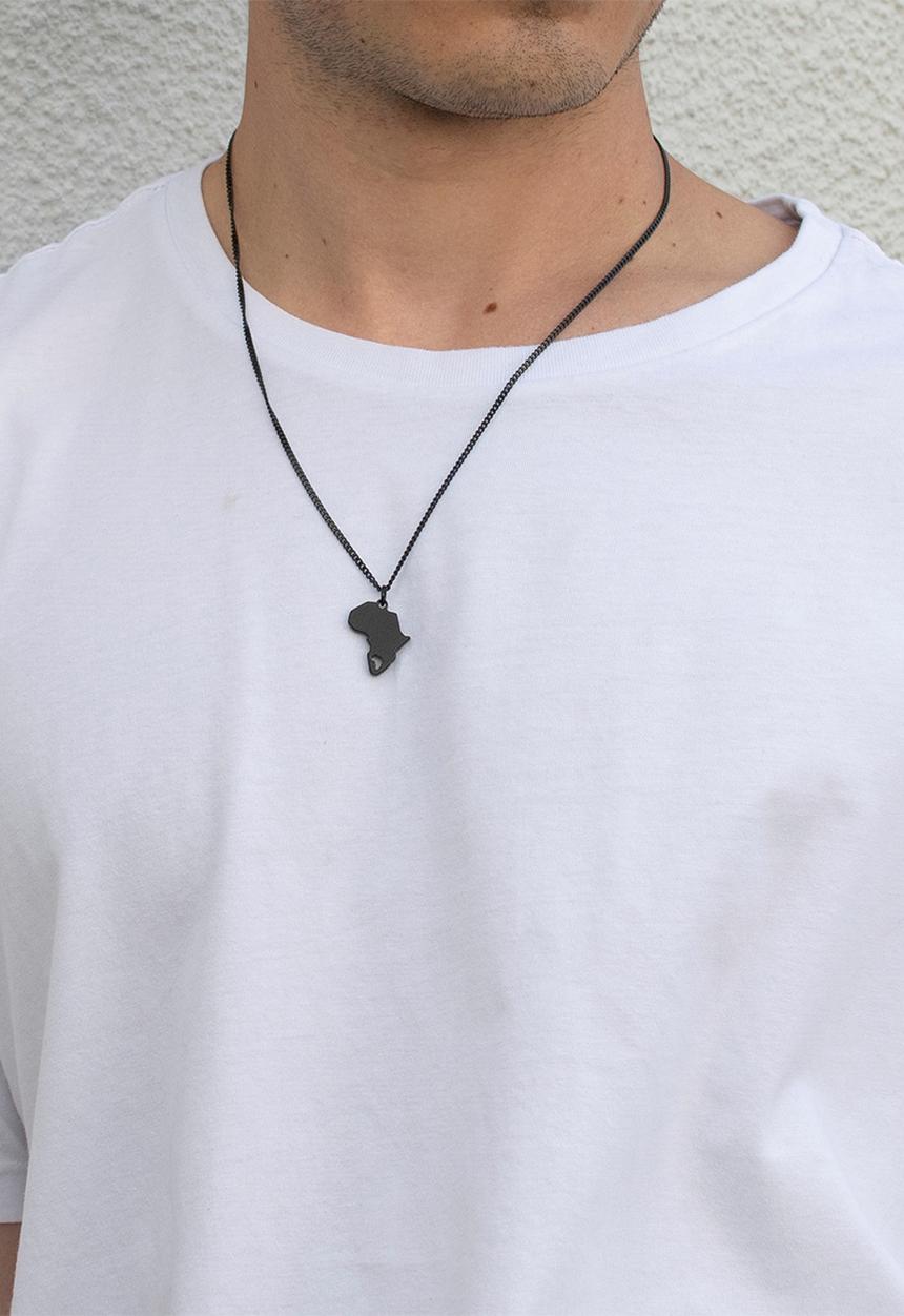 Dan Fuller Jewellery - Africa in Africa Necklace - Black