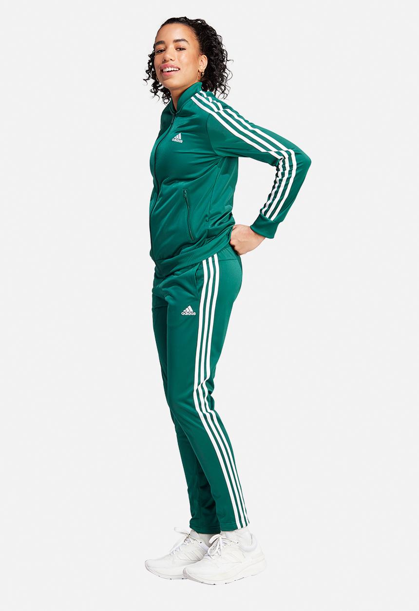 adidas Performance - W 3s tr ts - collegiate green/white