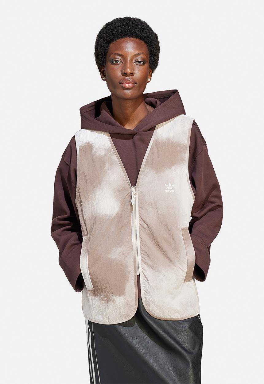 adidas Originals - Zip up vest - wonder beige/multicolour