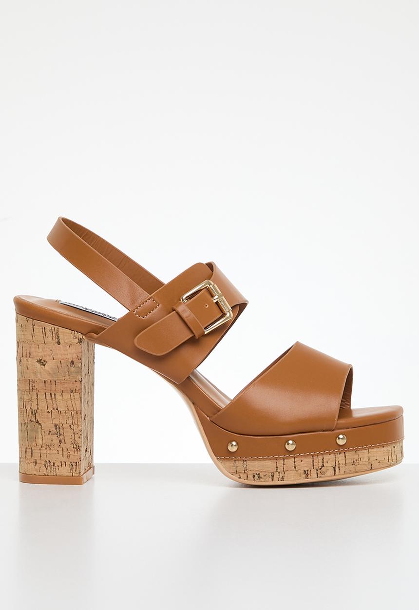 Madison® - Alexis cork detail platform sandal - tan