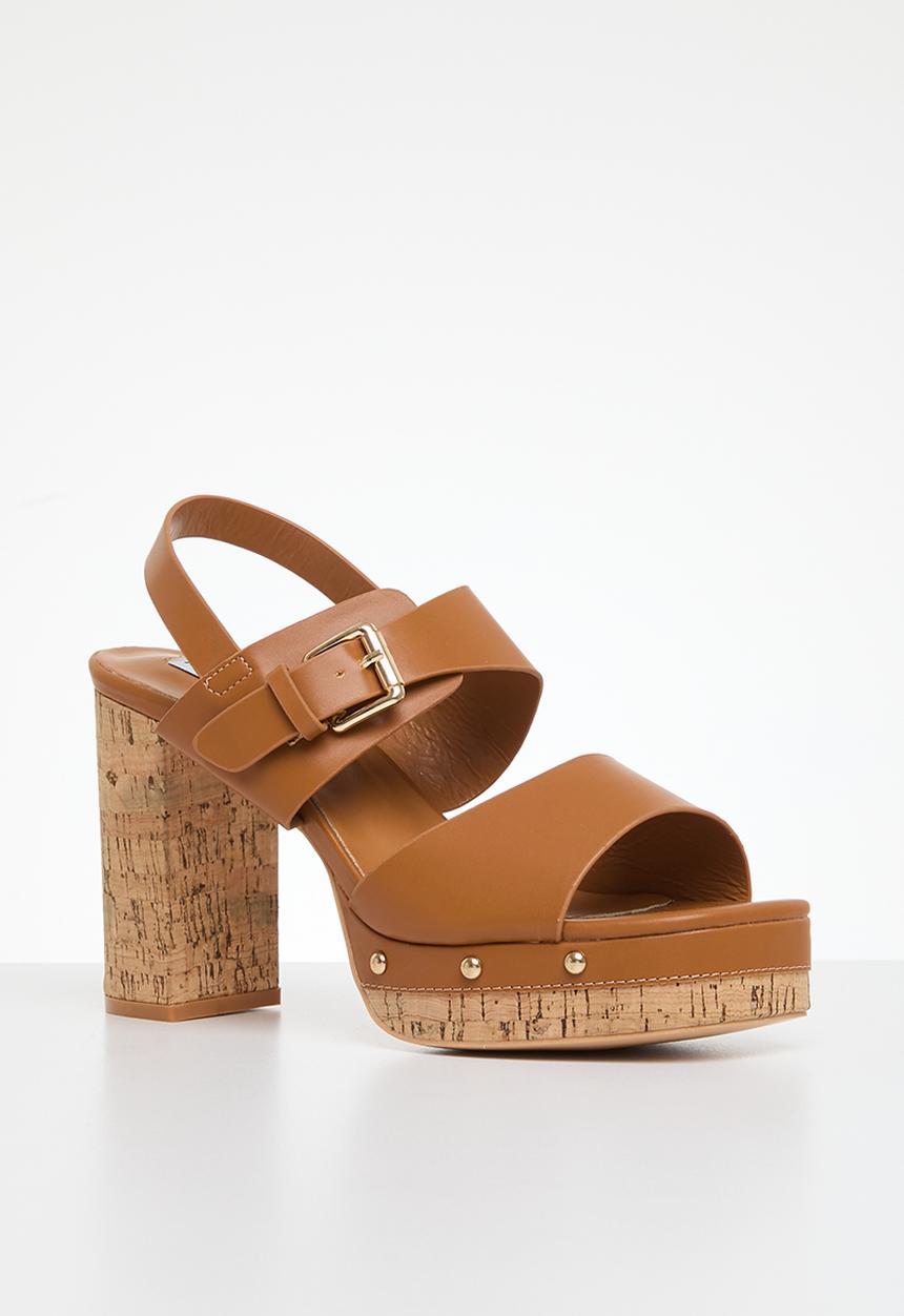 Madison® - Alexis cork detail platform sandal - tan