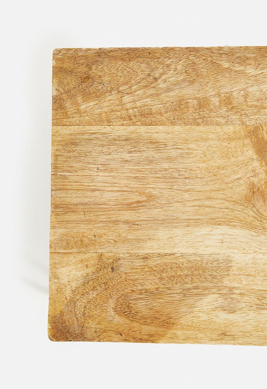 Excellent Houseware - Indi serving tray - natural
