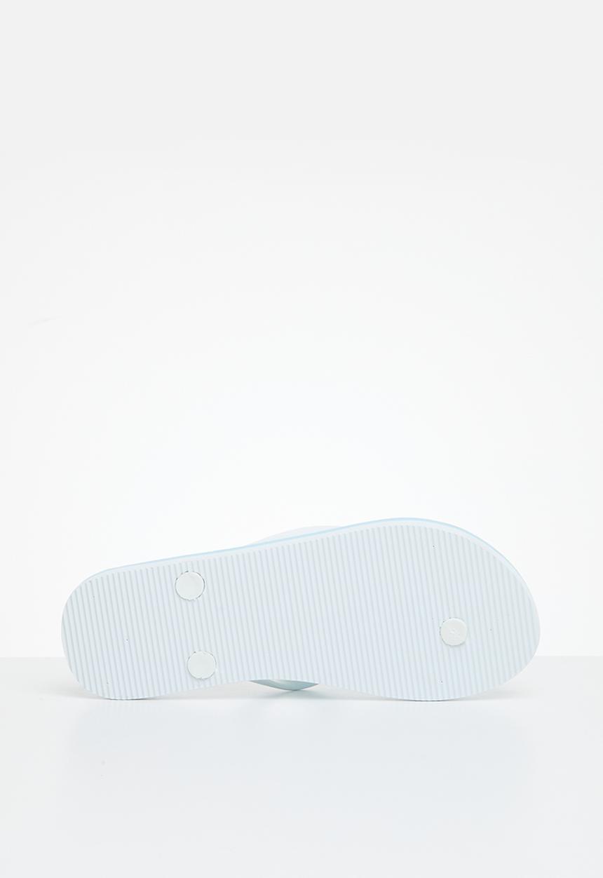 POLO - Youths stripe flip flop - blue
