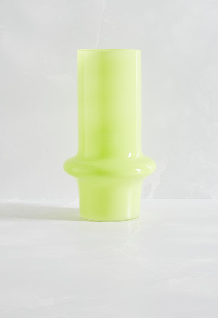 Sixth Floor - Julian glass vase - matcha green