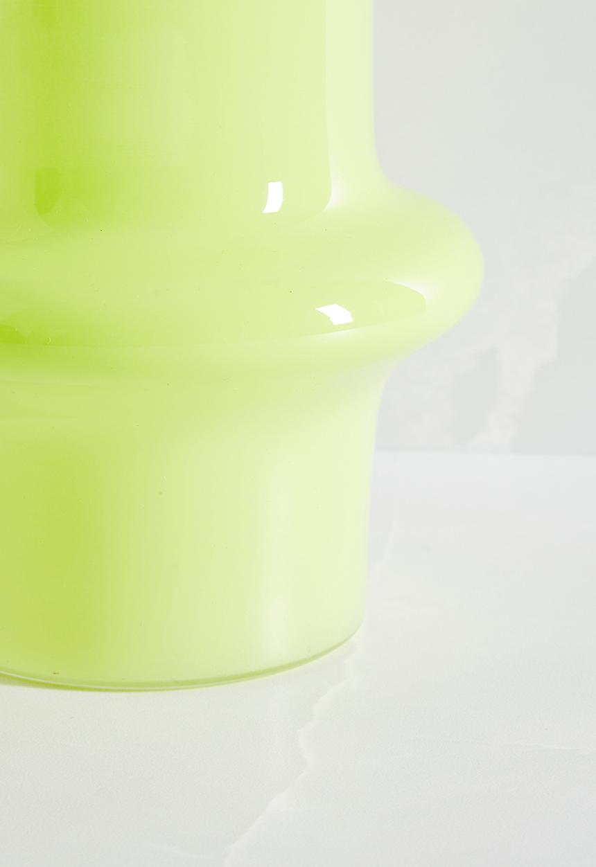 Sixth Floor - Julian glass vase - matcha green