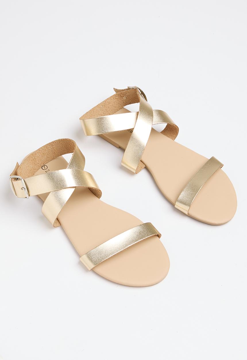 Superbalist - Talia ankle strap sandal - gold